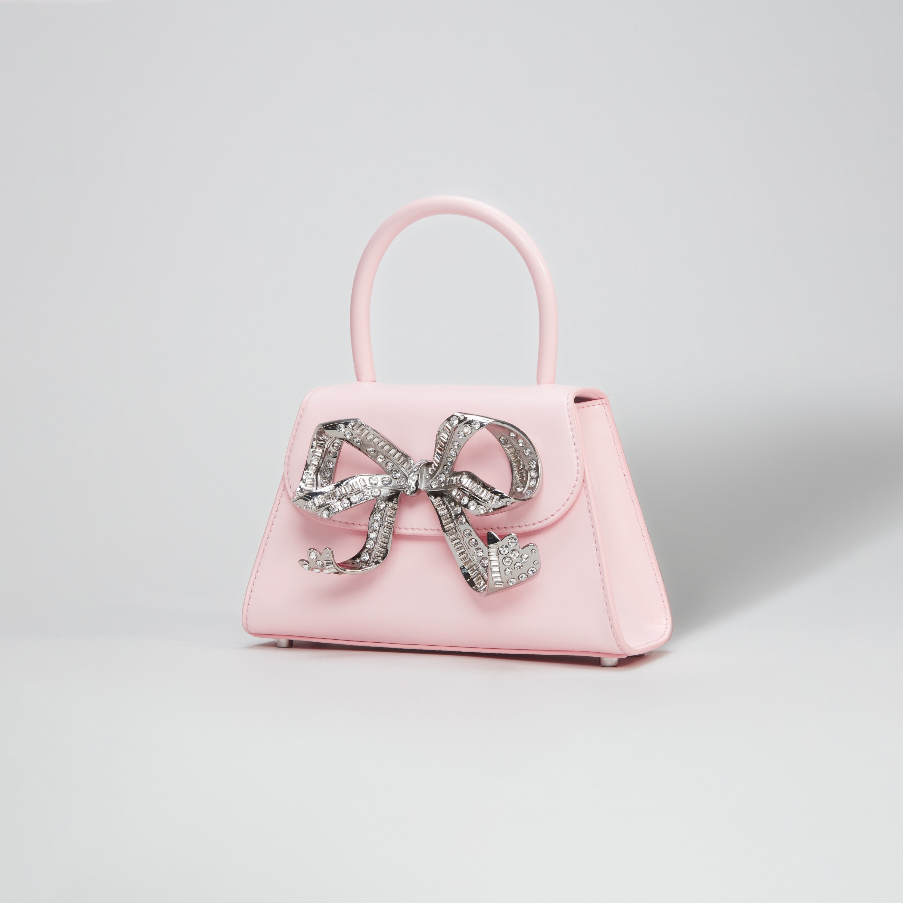 The Bow Mini in Pink with Diamanté - 2