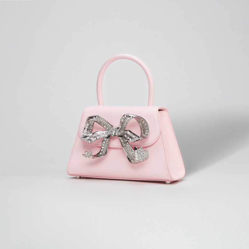 The Bow Mini in Pink with Diamanté 2