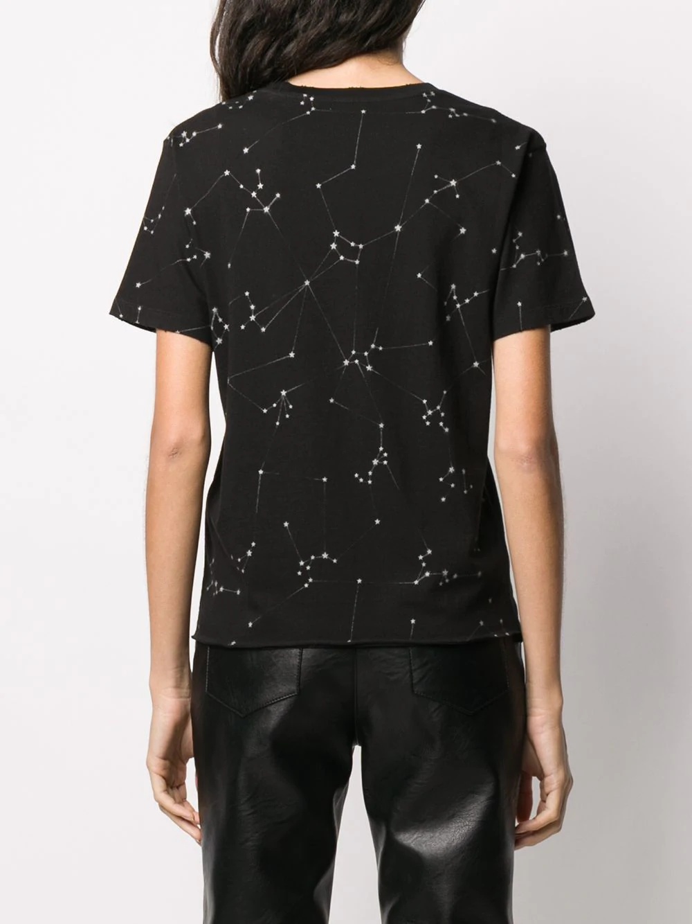 constellation print T-shirt - 4