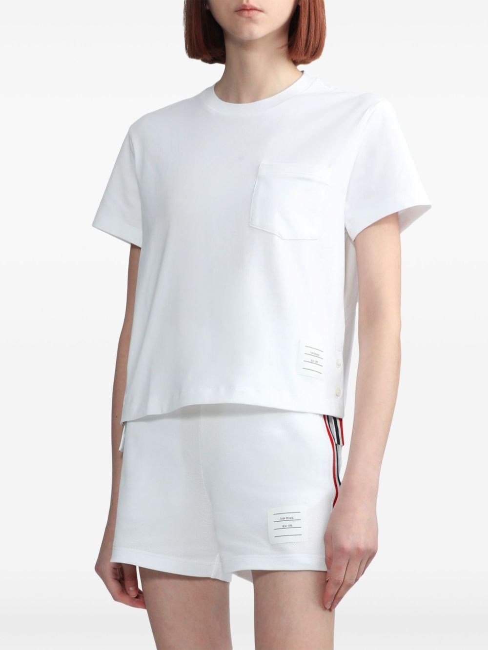 RWB tab cotton T-shirt - 3