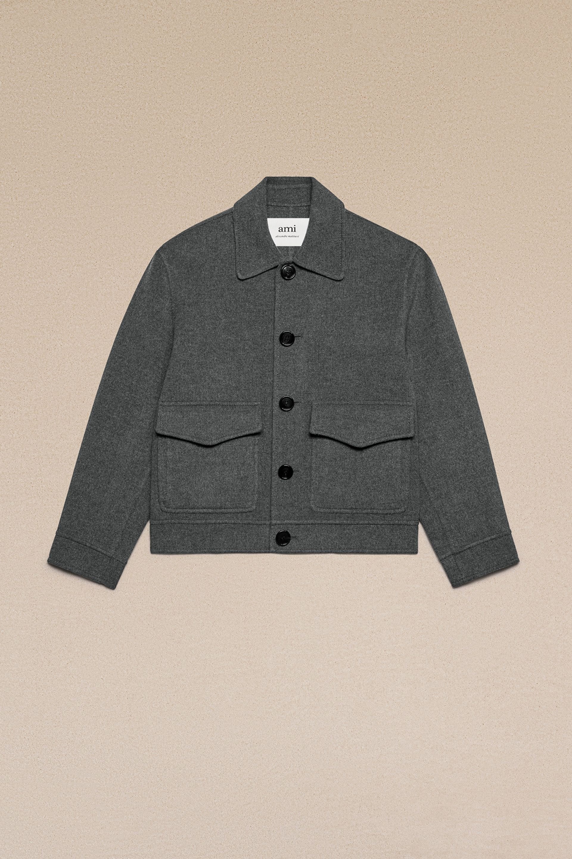 Boxy Fit Double Face Jacket - 3