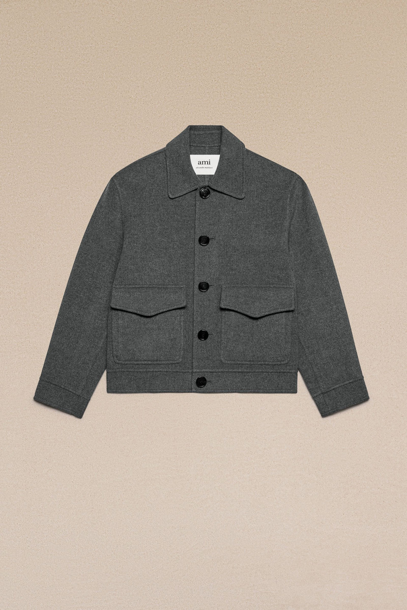 Boxy Fit Double Face Jacket 1