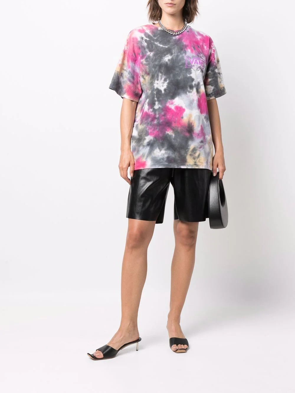 tie dye print T-shirt - 3