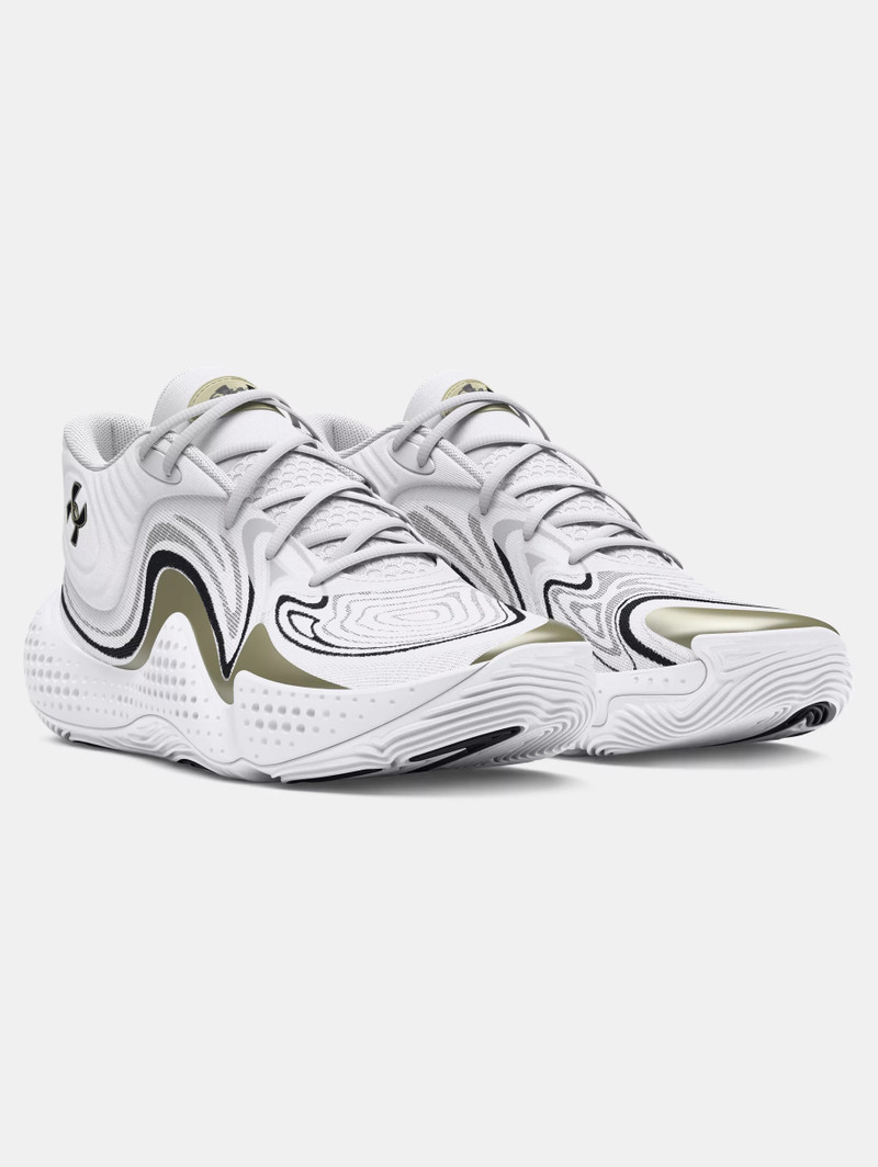 Unisex UA Spawn 6 Mid Basketball Shoes 5