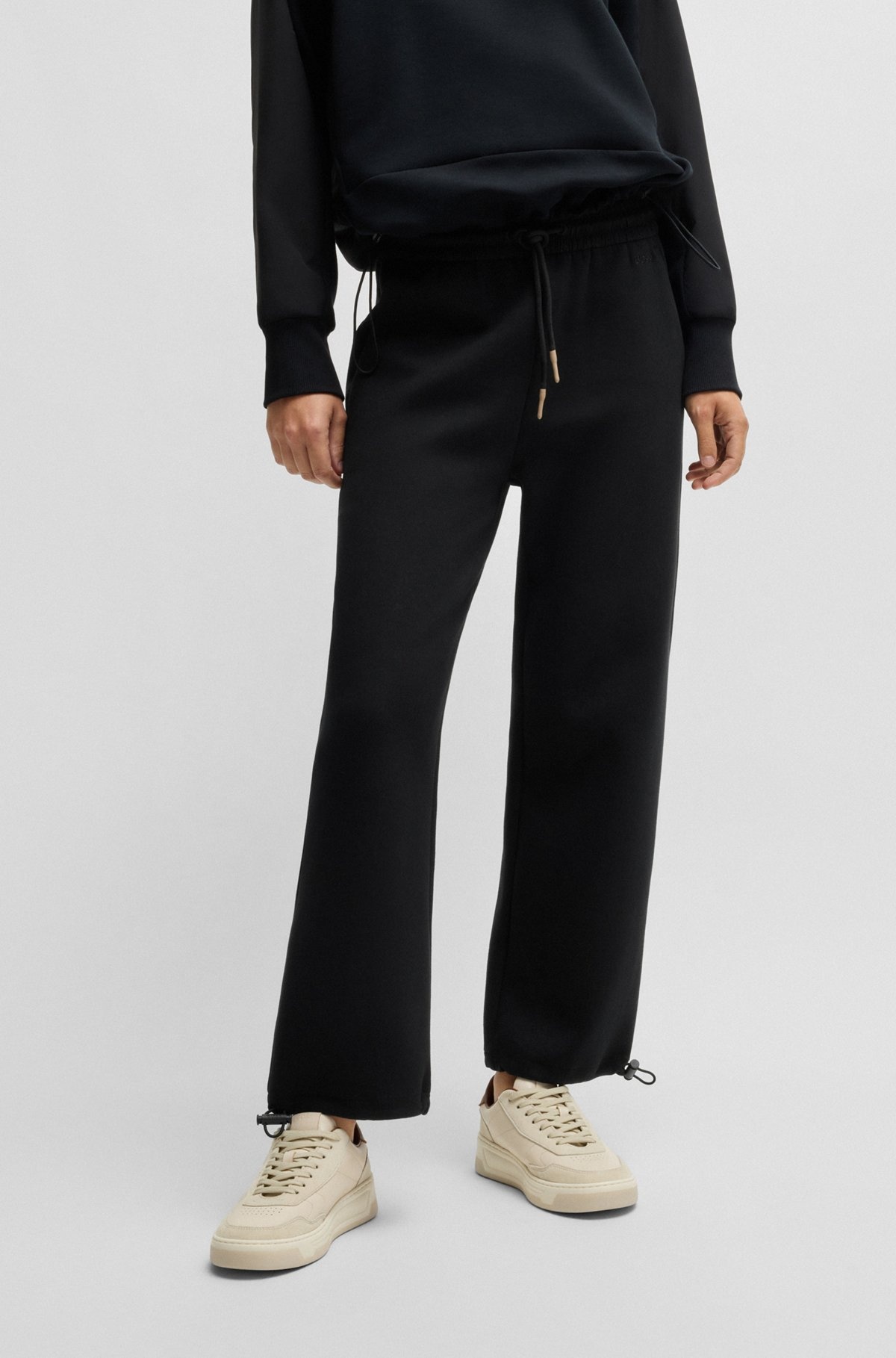 TRACKSUIT BOTTOMS WITH ADJUSTABLE HEMS - 2
