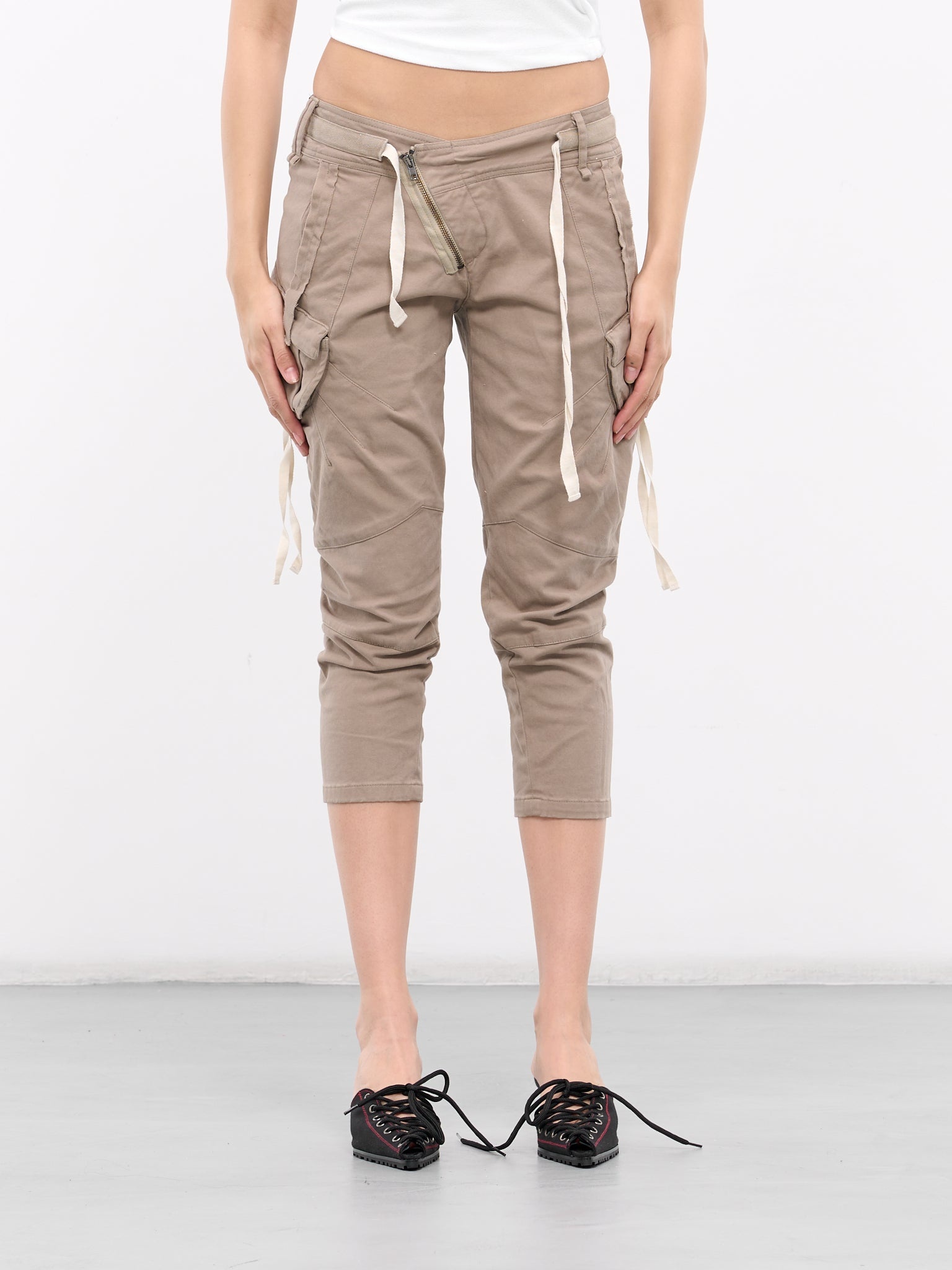 Cargo Capri Pants - 1