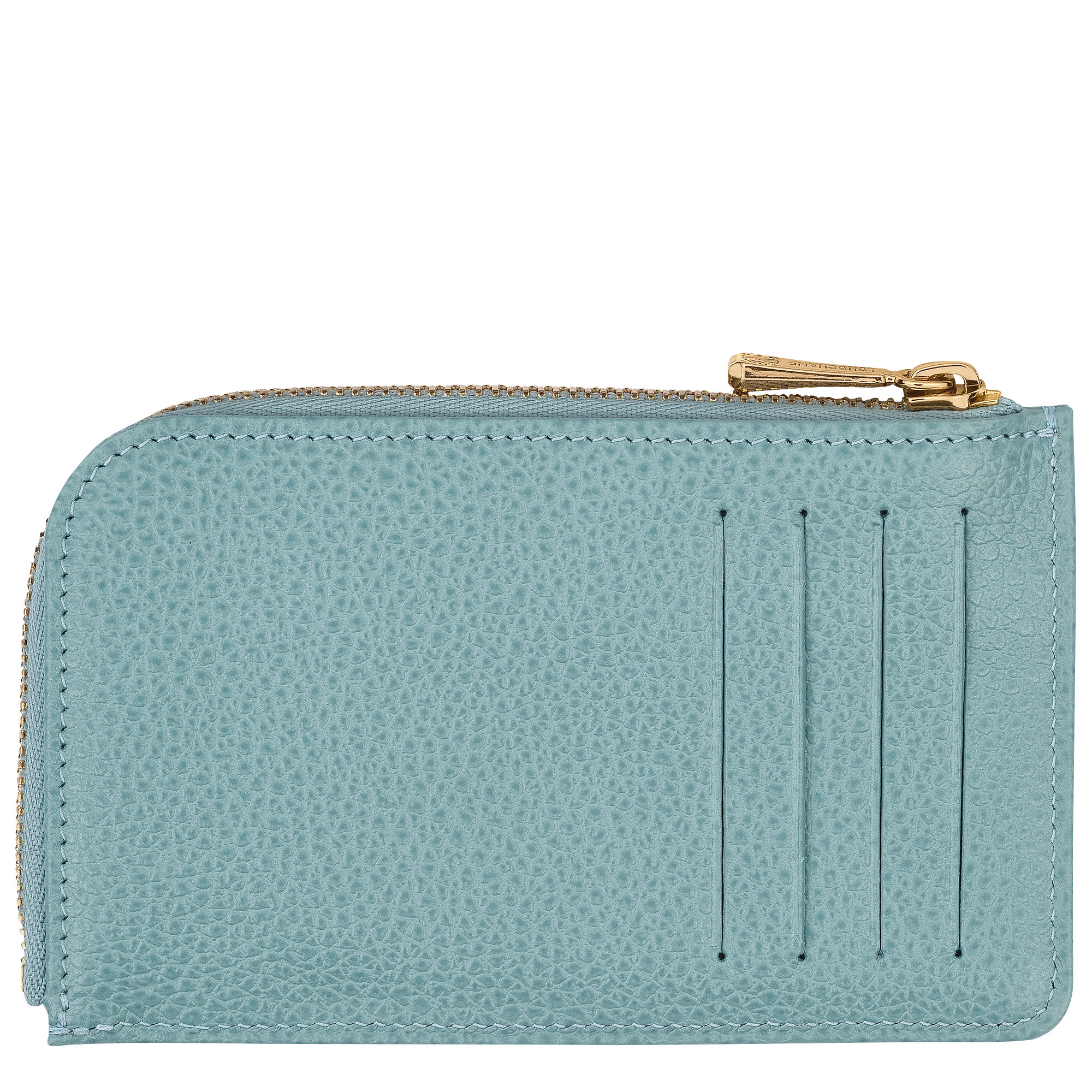 Le Foulonné Card holder Eucalyptus - Leather - 2