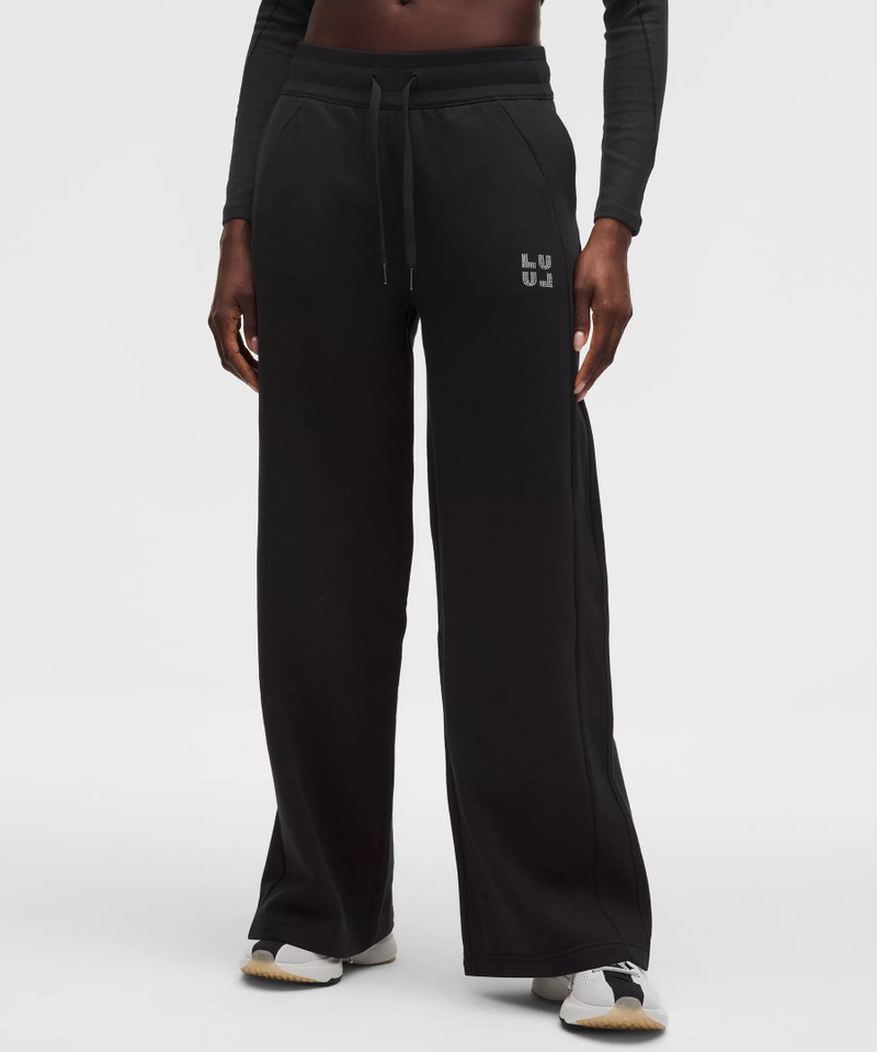 lululemon Scuba Mid-Rise Wide-Leg Pant *Jewelled outlook