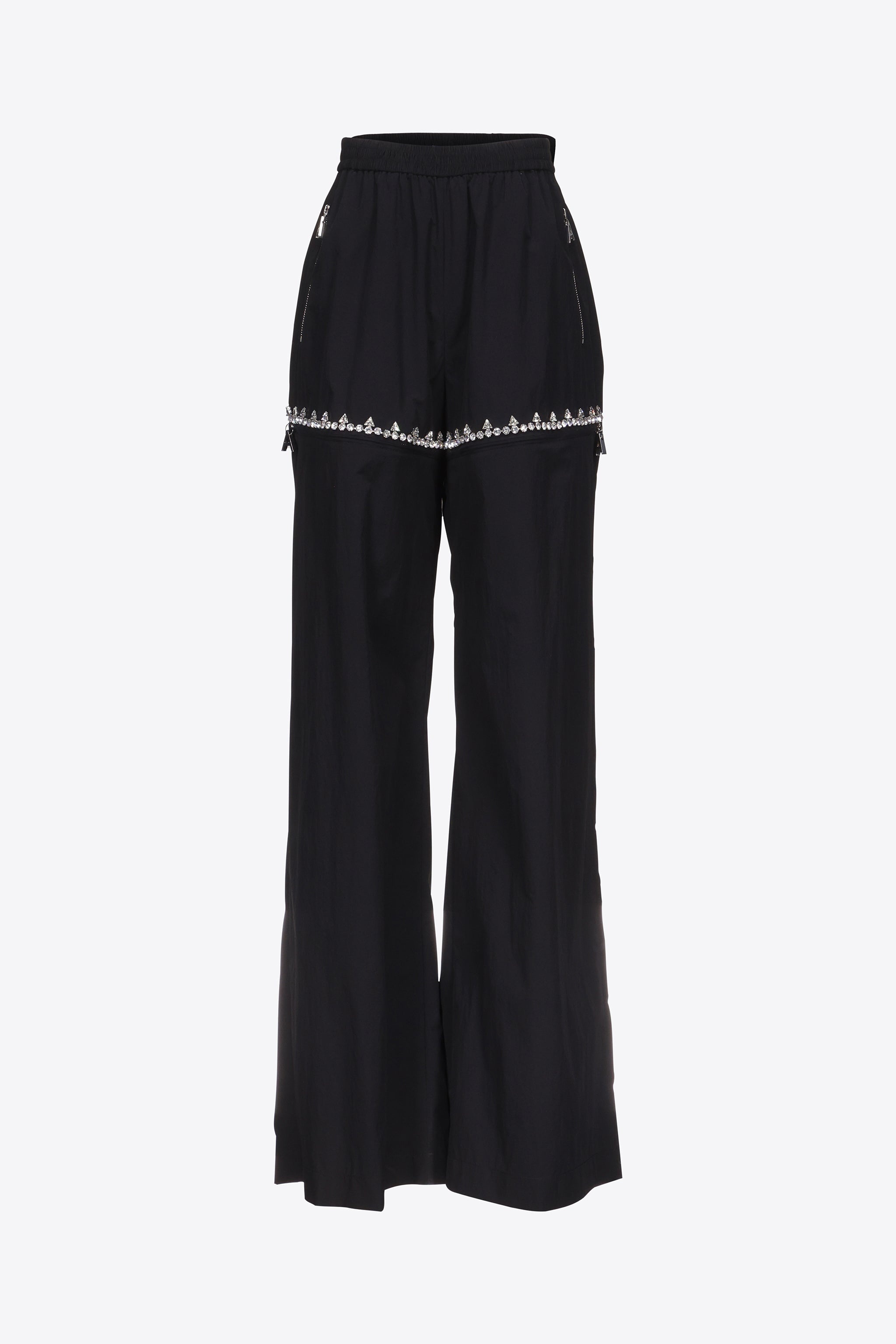 CRYSTAL SLIT TRACK PANT - 1