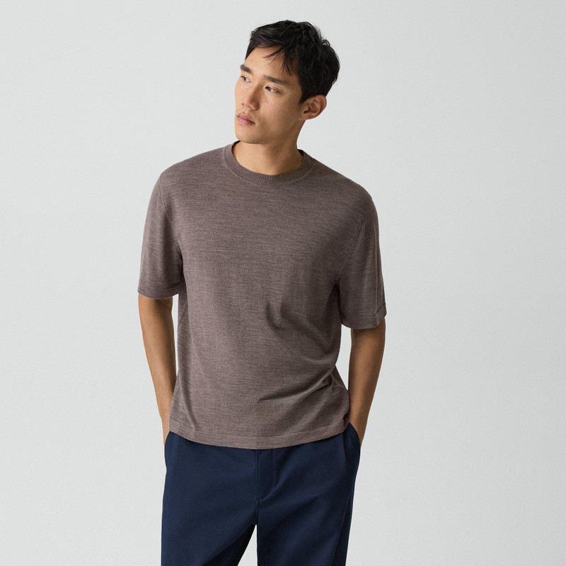 Relaxed Sweater Tee in Regal Wool 2