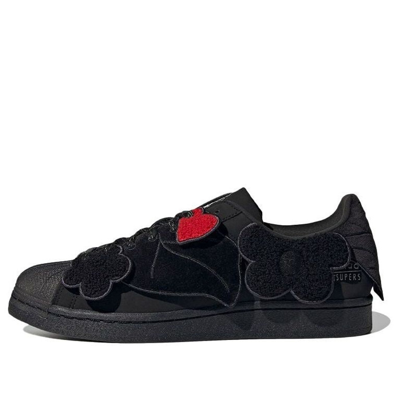 adidas 녹는 Sadness x Superstar '블랙 플로럴 패치' GZ6985 - 1