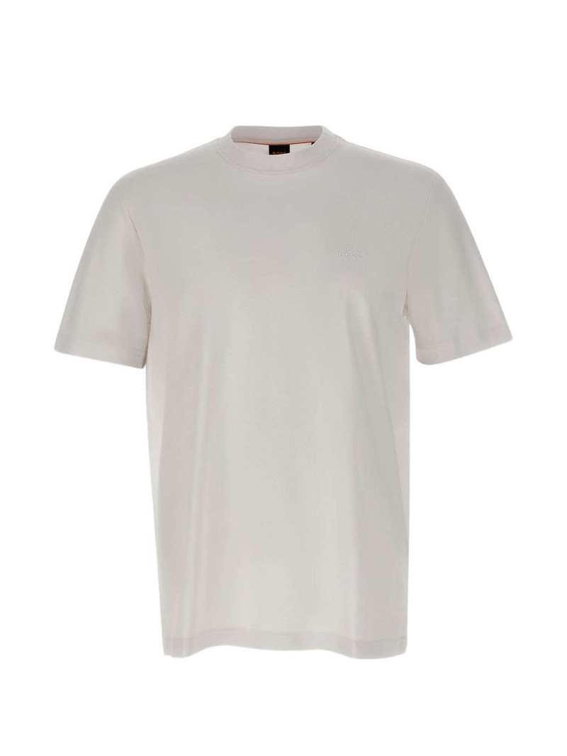 logo-embroidered T-shirt 1