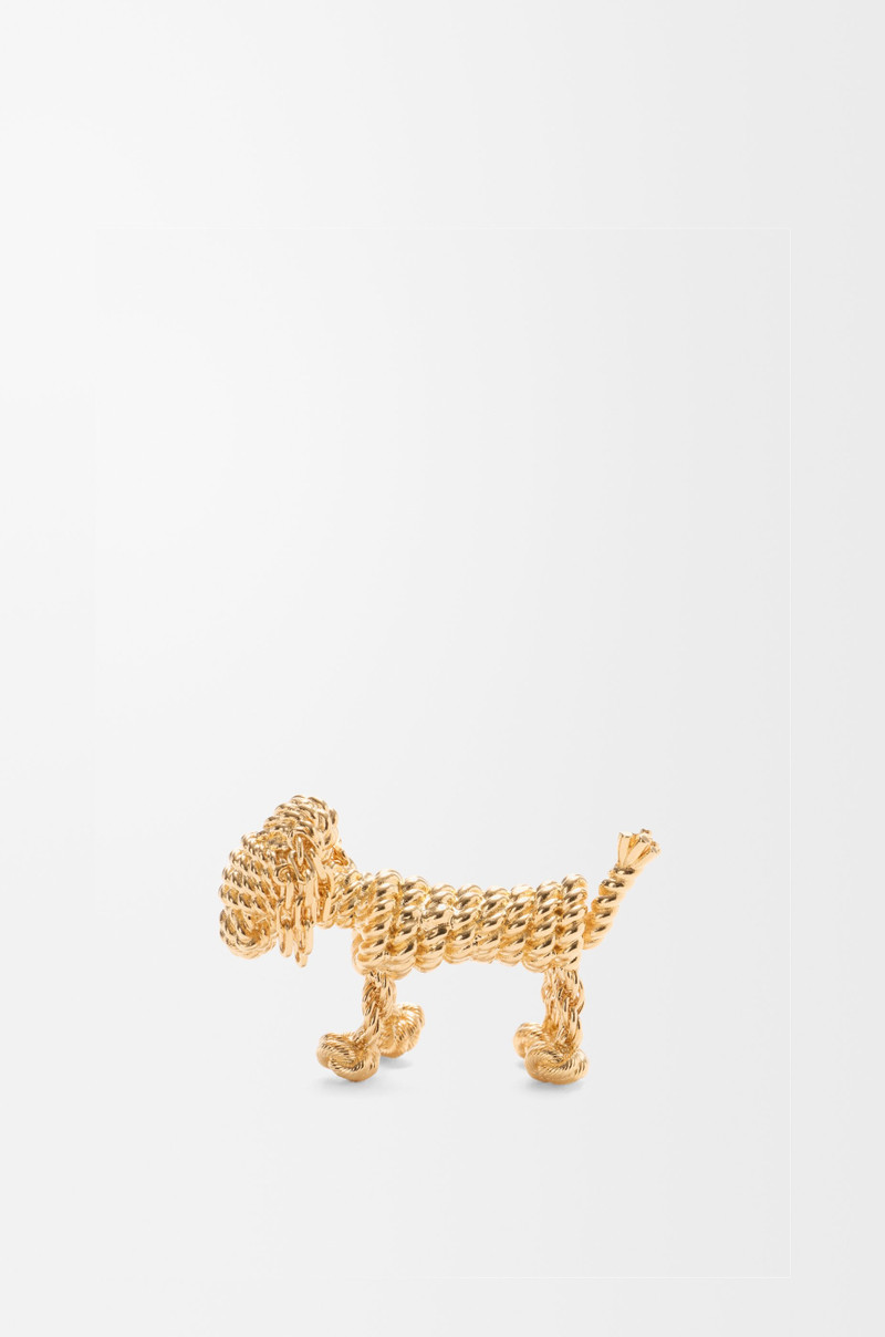 Sausage dog brooch 1