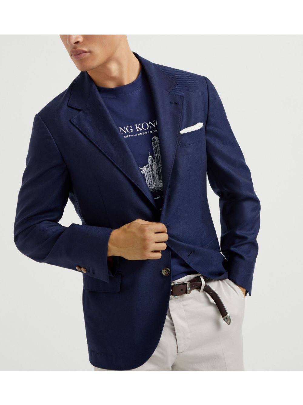 single-breasted blazer - 3