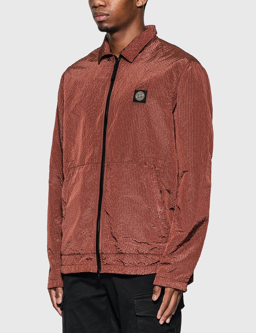 Nylon Zip Overshirt Jacket - 2