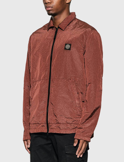 Stone Island Nylon Zip Overshirt Jacket outlook