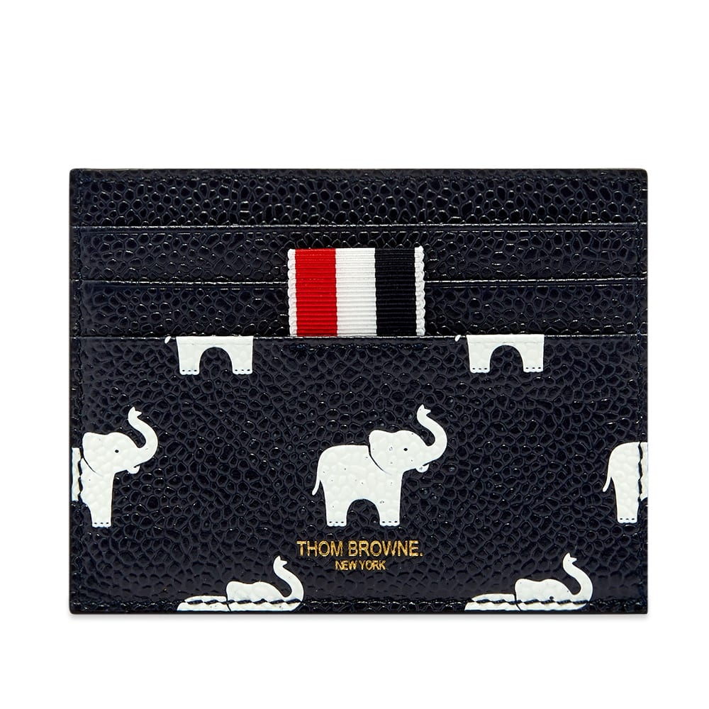 Thom Browne Elephant Embossed Card Holder - 1