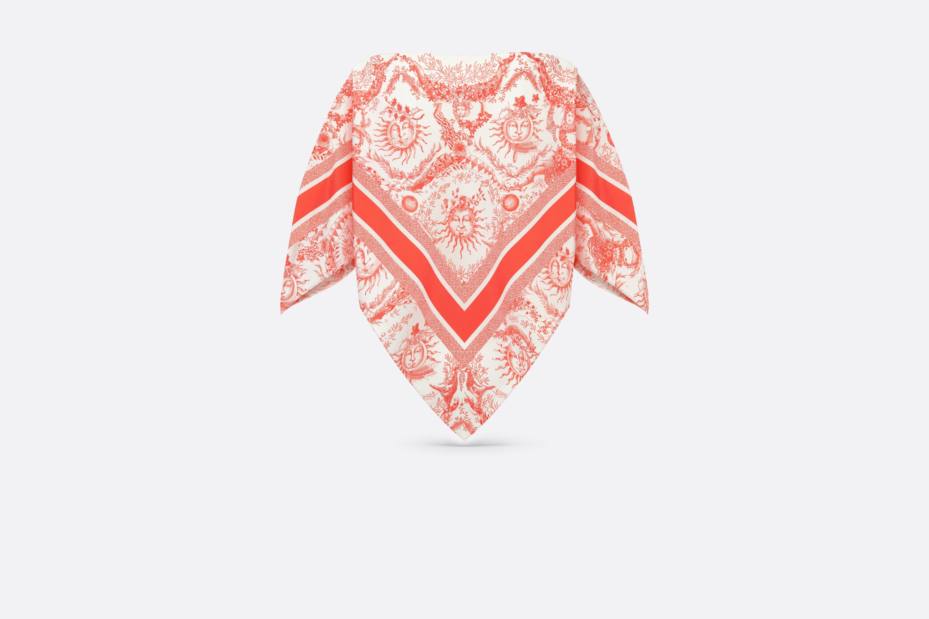 Dioriviera Toile de Jouy Soleil Dior Silk Top - 3