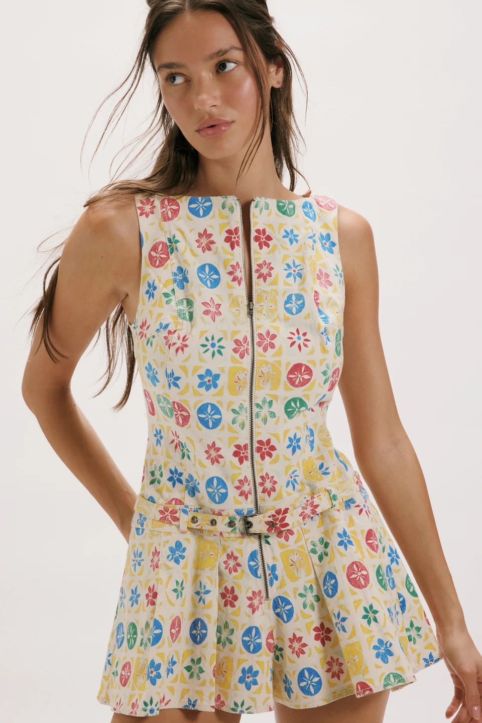 Dune Dancer Printed Romper - 1