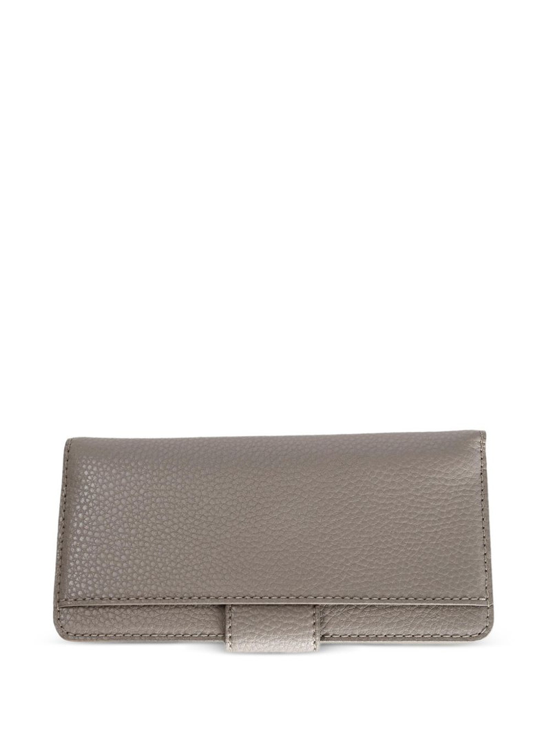 Marc Jacobs turnlock-fastening leather wallet outlook