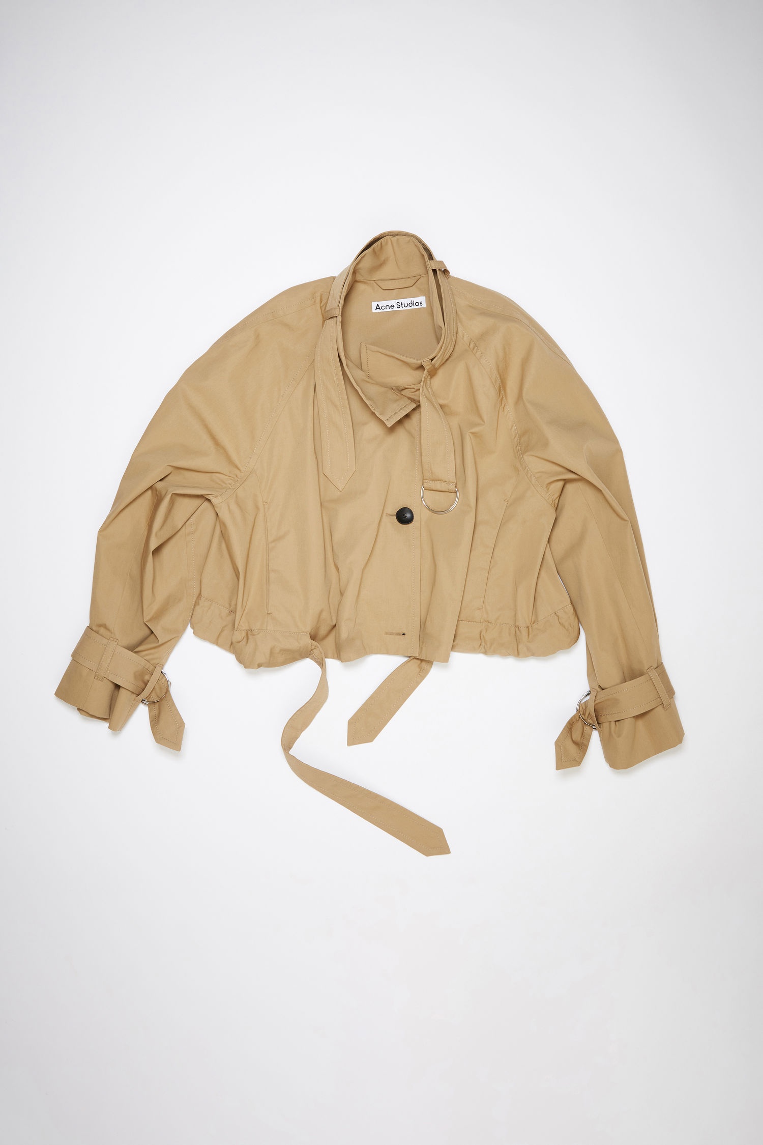 Casual cotton jacket - Beige - 5