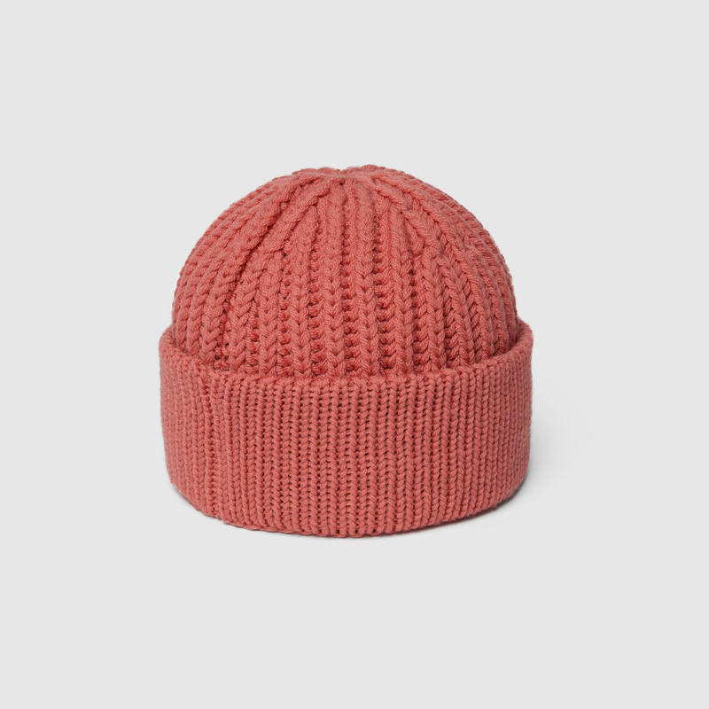 Wool cashmere hat with embroidery 4