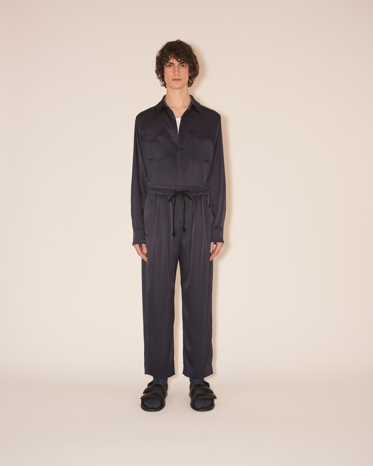 JIRO - Beach pants - Navy - 2