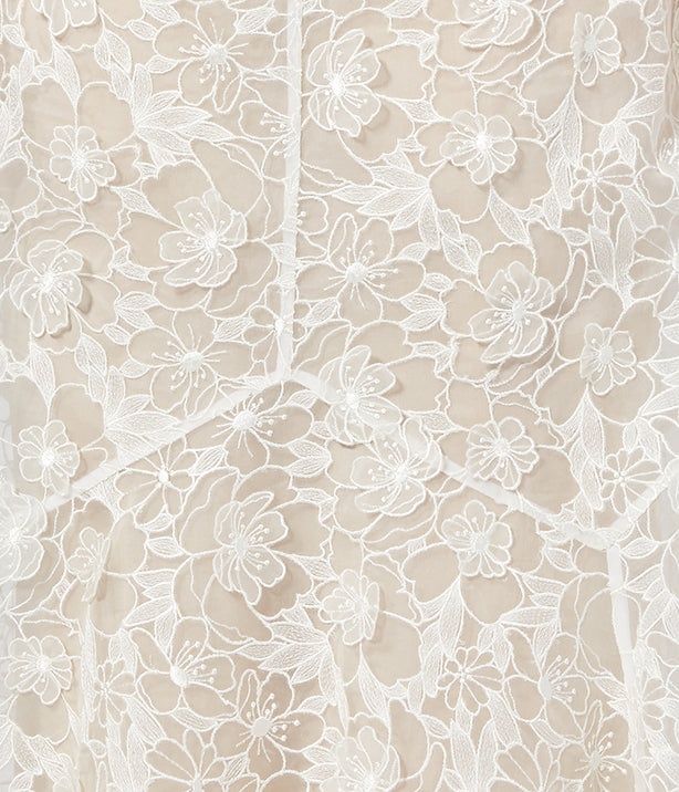 CELESTINA DRESS 3D CUTWORK ORGANZA - 3