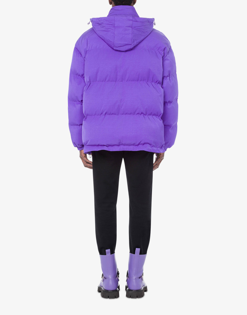 VINYL MOSCHINO COUTURE TECHNICAL NYLON DOWN JACKET 3