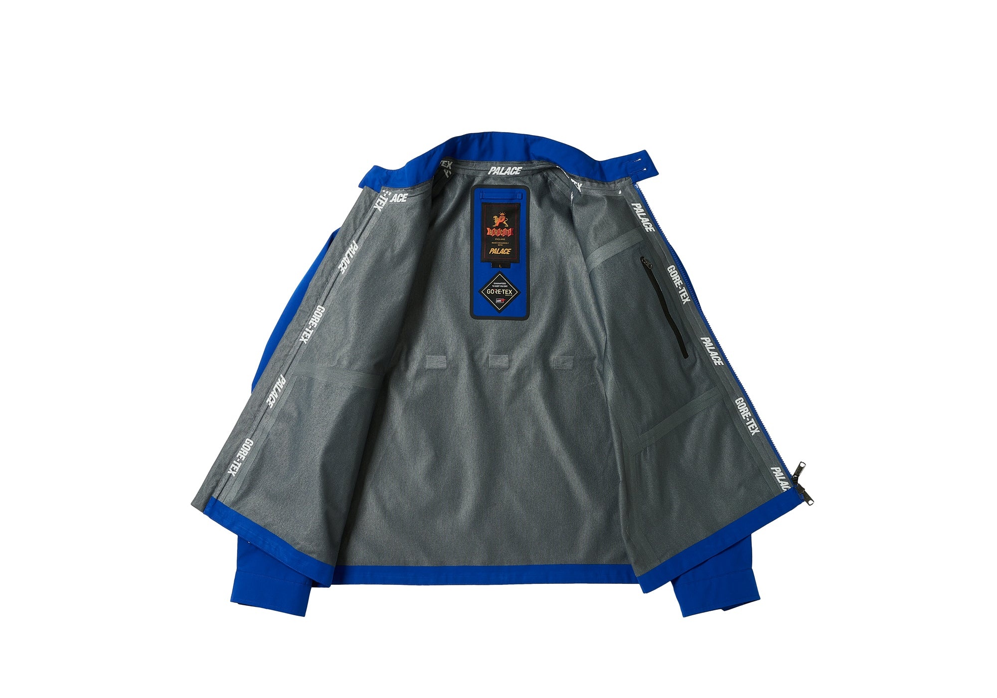 PALACE BARACUTA GORE-TEX G4 JACKET BLUE - 3