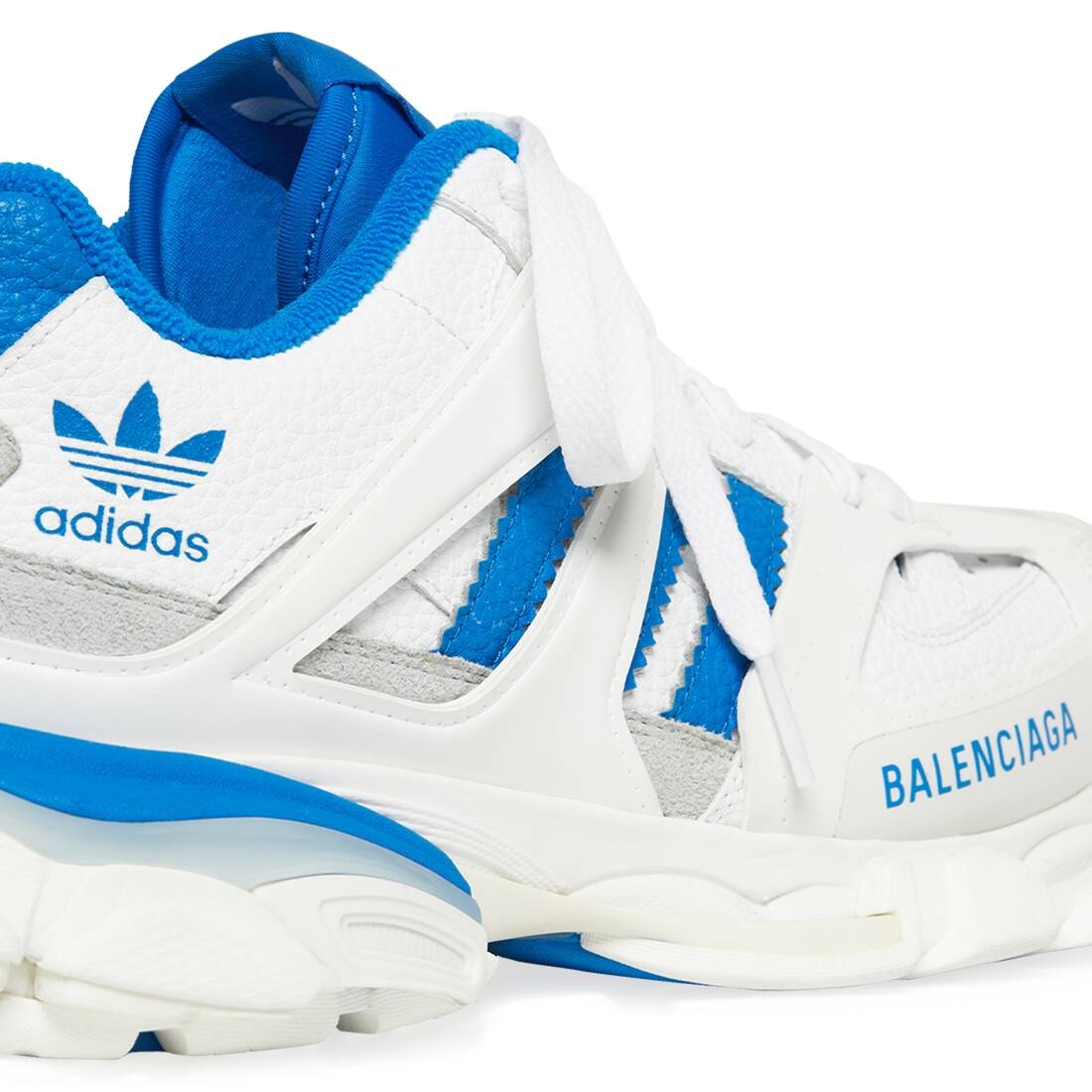 Men's Balenciaga / Adidas Track Forum Low Top Sneaker  in White - 7