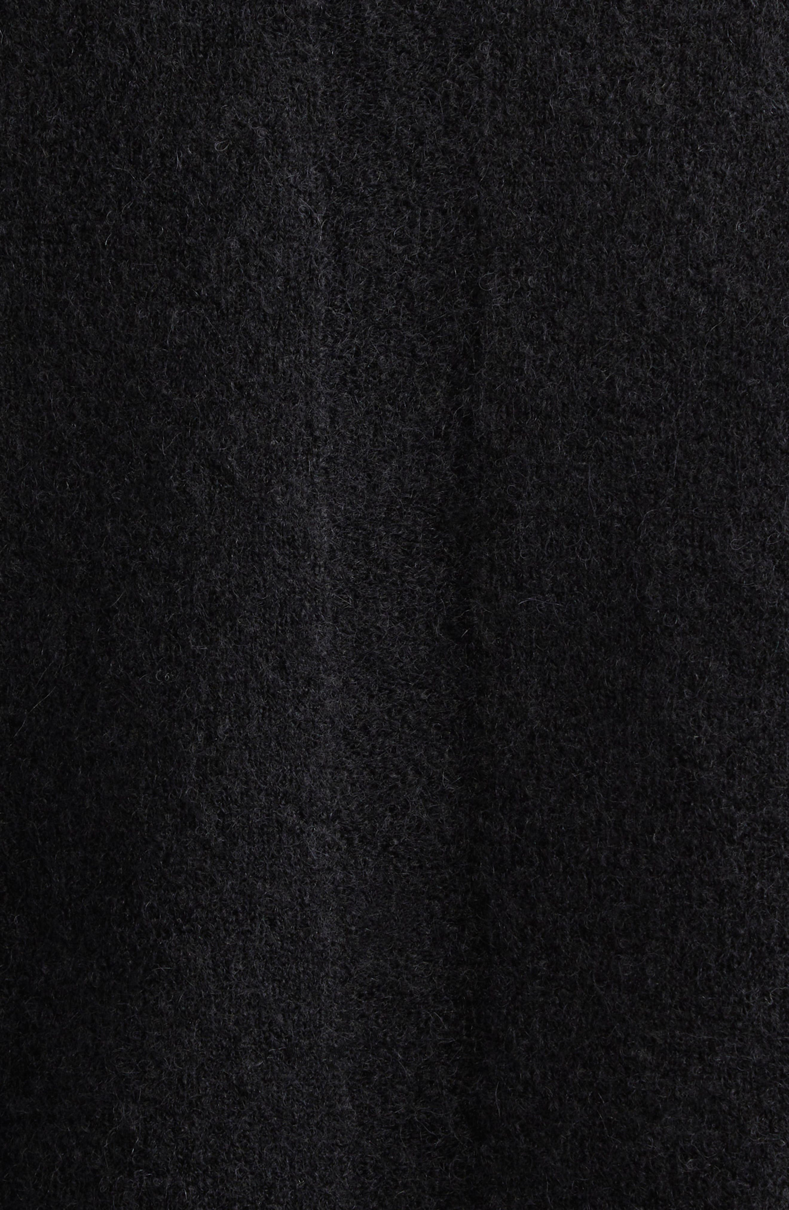 Rick Owens Tommy Alpaca & Wool Blend Sweater in Black at Nordstrom - 7