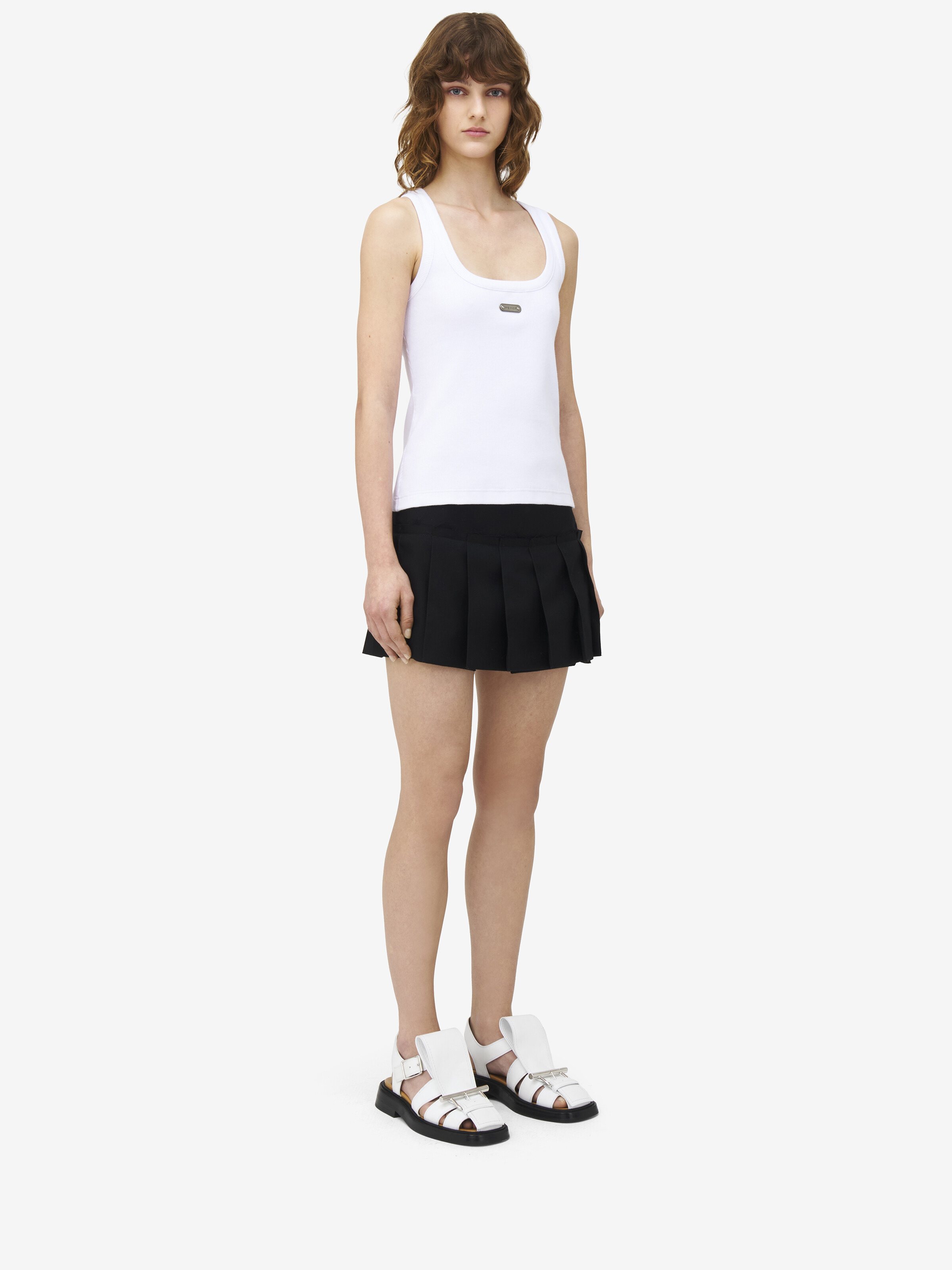 McQueen Placket Tank Top - 4