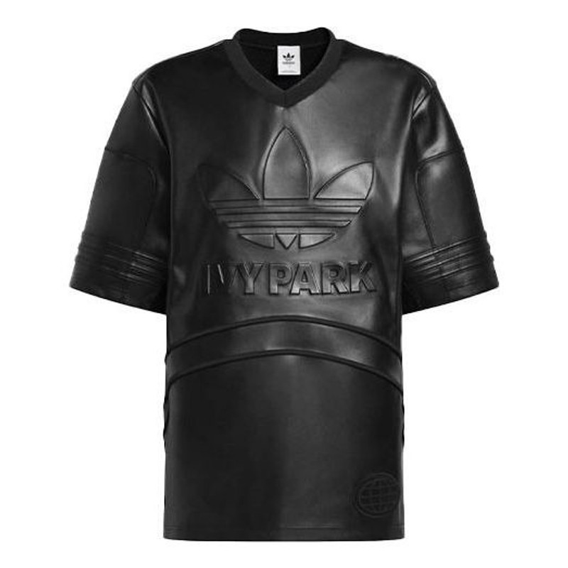 아디다스 x IVY PARK 짧은 소매 패션 저지 '블랙'IT0260 1