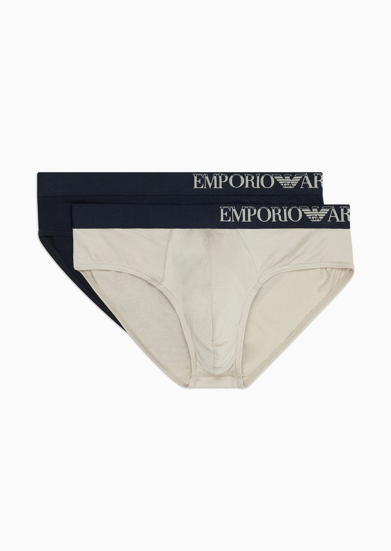 ASV soft-touch eco-viscose two-pack of briefs 1