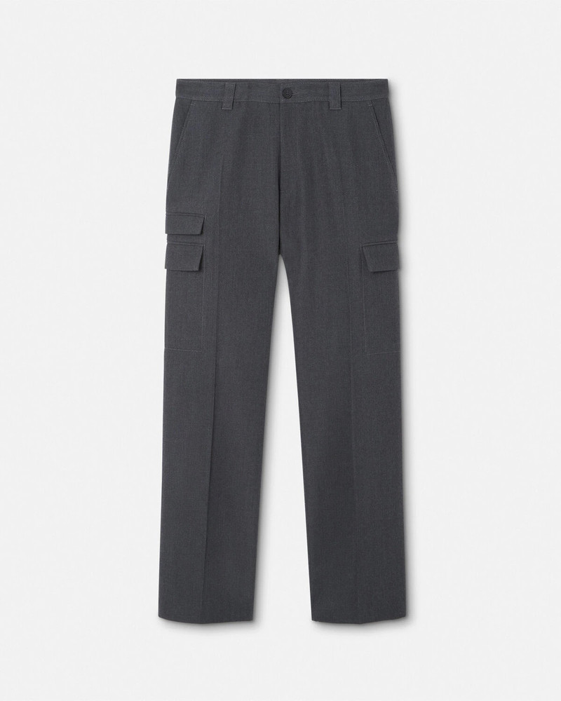 Wool Cargo Trousers 1