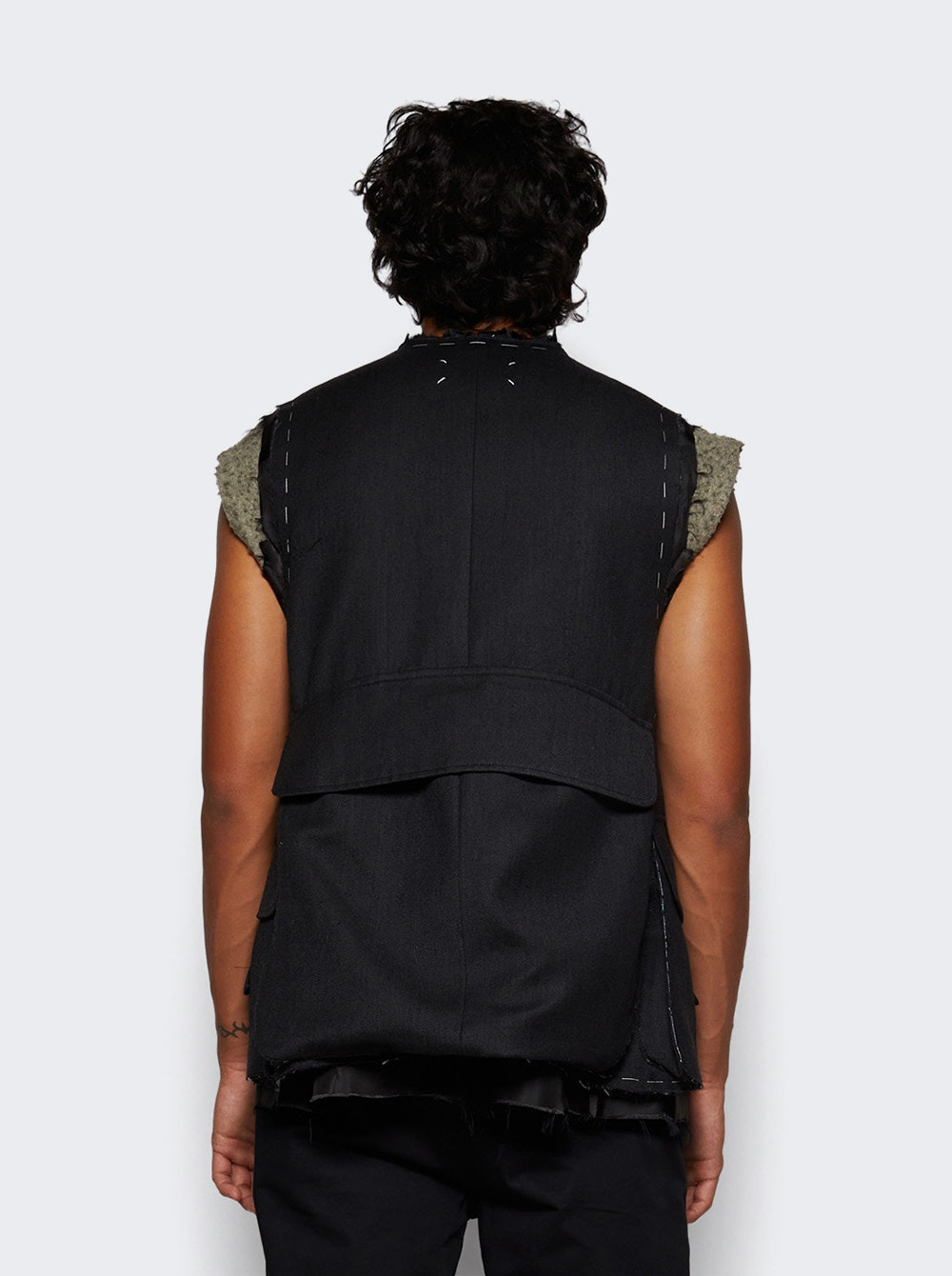 Suiting Vest Grey Melange - 5