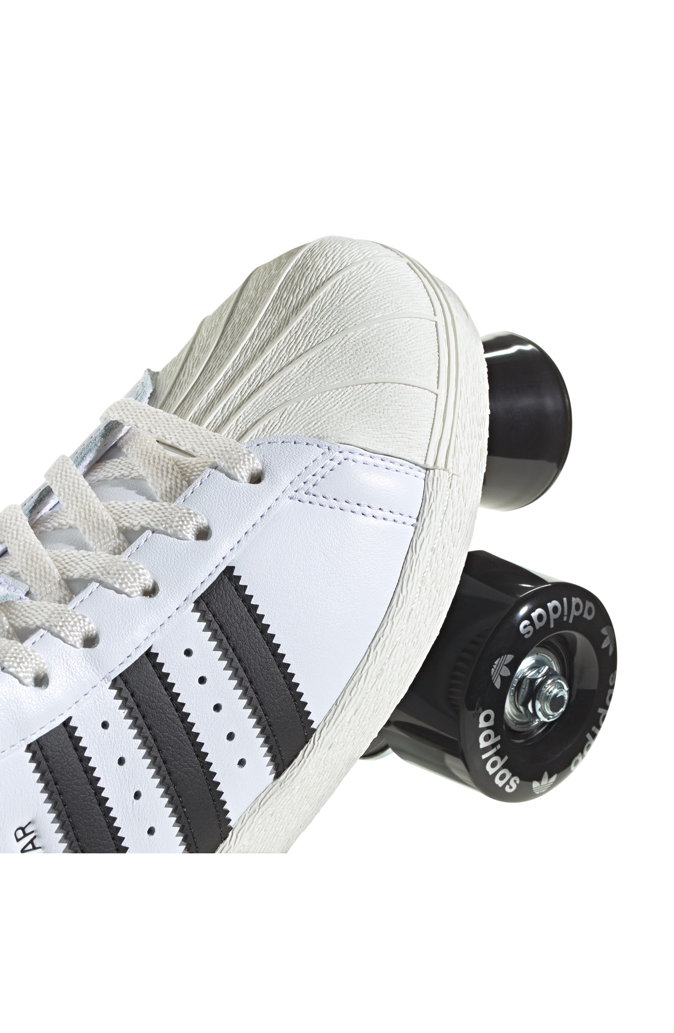 adidas Superstar 82 Roller Skate in White/Black/Off White at Nordstrom - 6