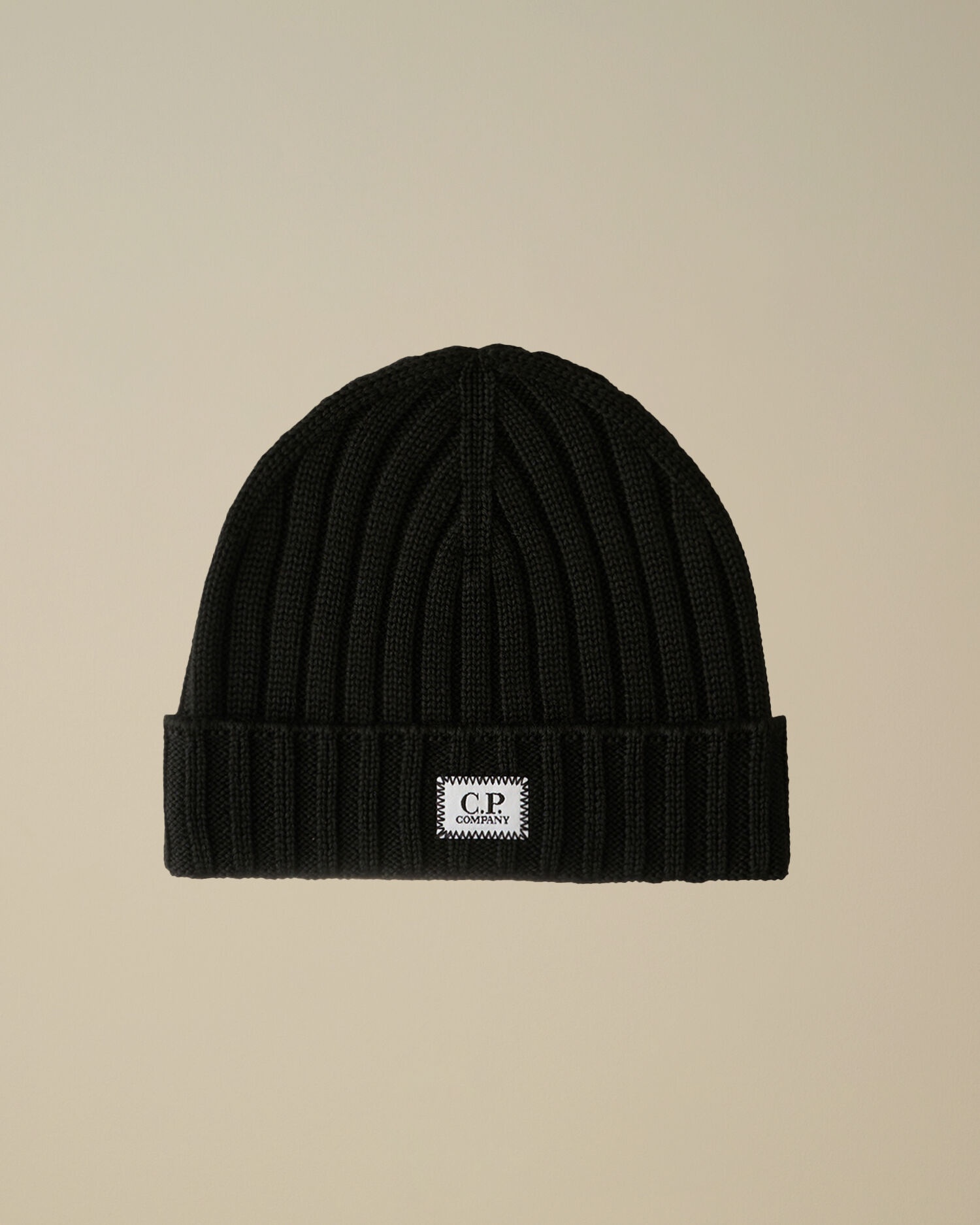 Extra Fine Merino Wool Logo Beanie - 1