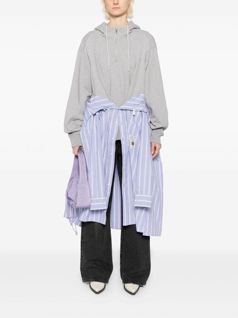 Maison MIHARAYASUHIRO Shirt combined hoodie dress outlook