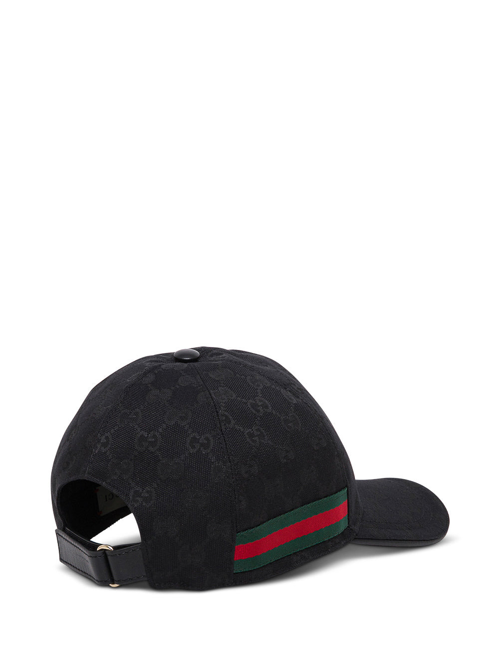 Gucci Men Cotton Blend Gg Hat With Web Ribbon - 2