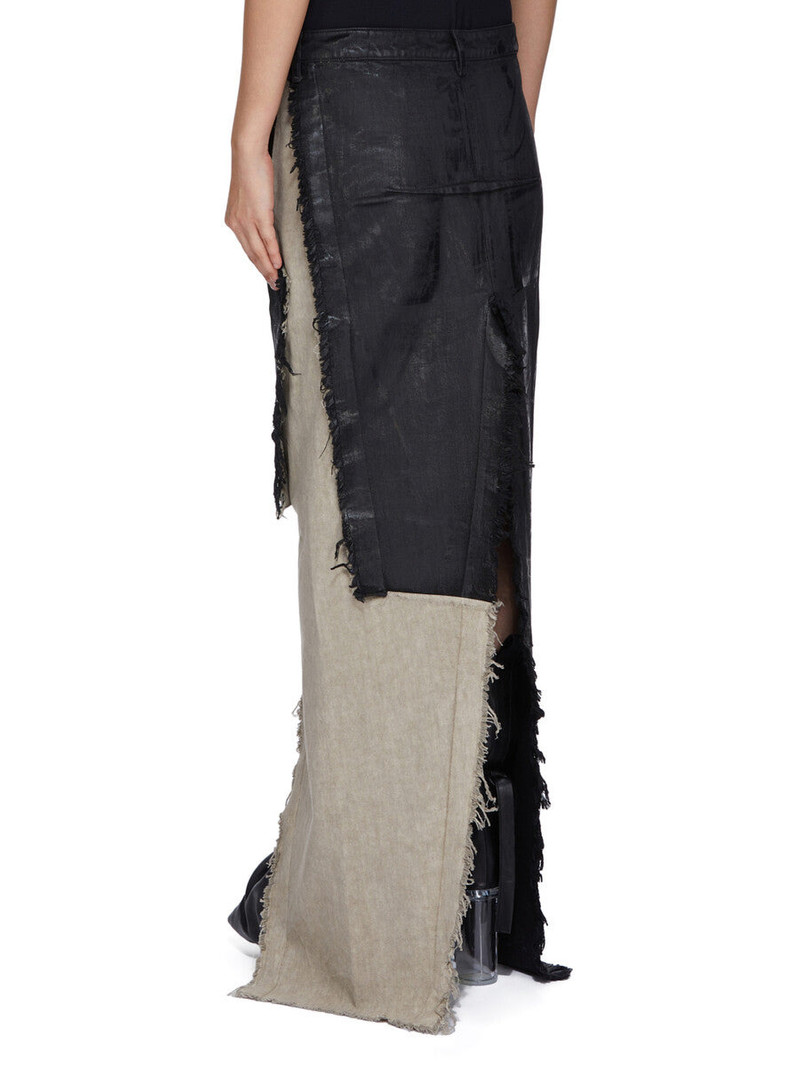 Concordians panelled maxi skirt 3