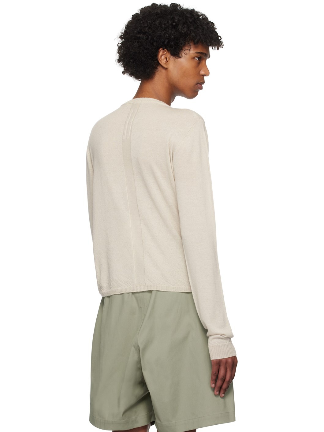 Off-White Hollywood Cropped Level Biker Sweater - 3