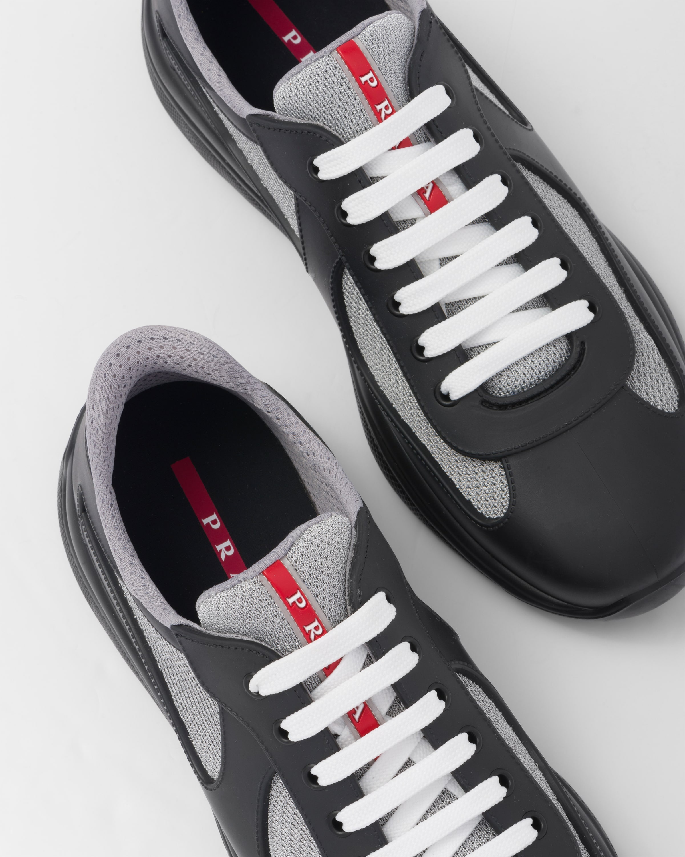 Prada America's Cup Soft rubber and bike fabric sneakers - 6