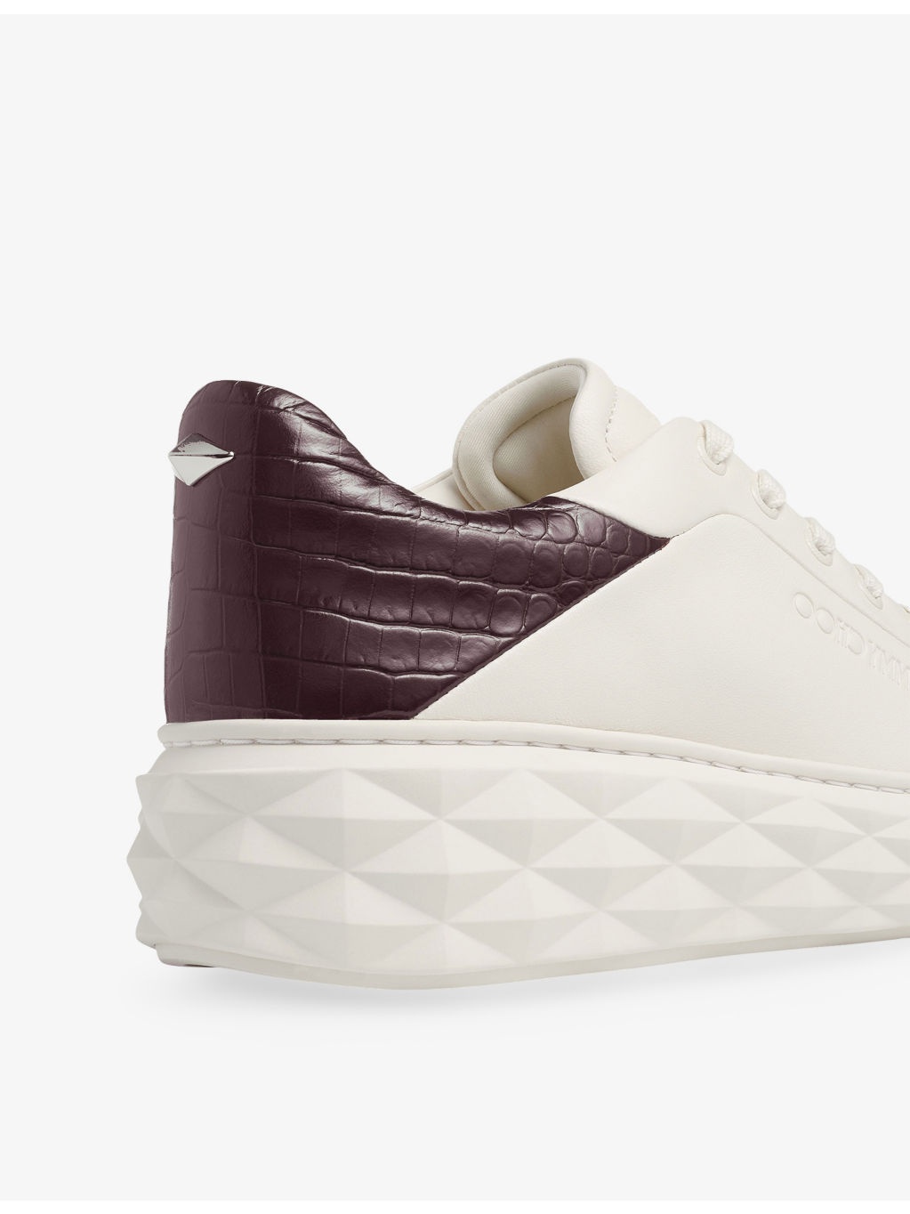 Diamond Maxi F II Leather Low-Top Trainers - 5