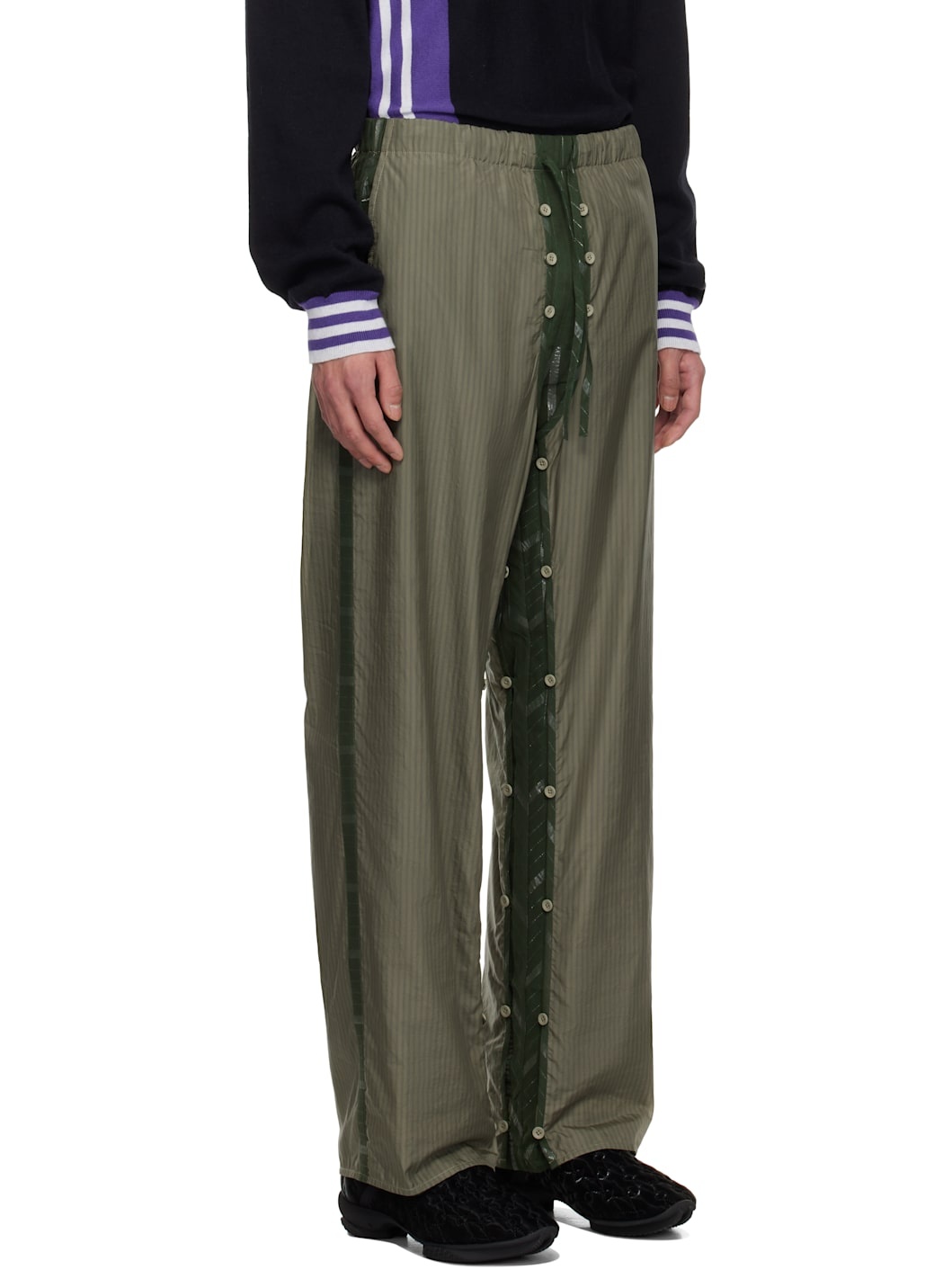 Khaki Layered Shell Trousers - 2