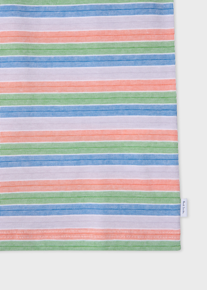 Paul Smith Multicolour Stripe Cotton Polo Shirt outlook
