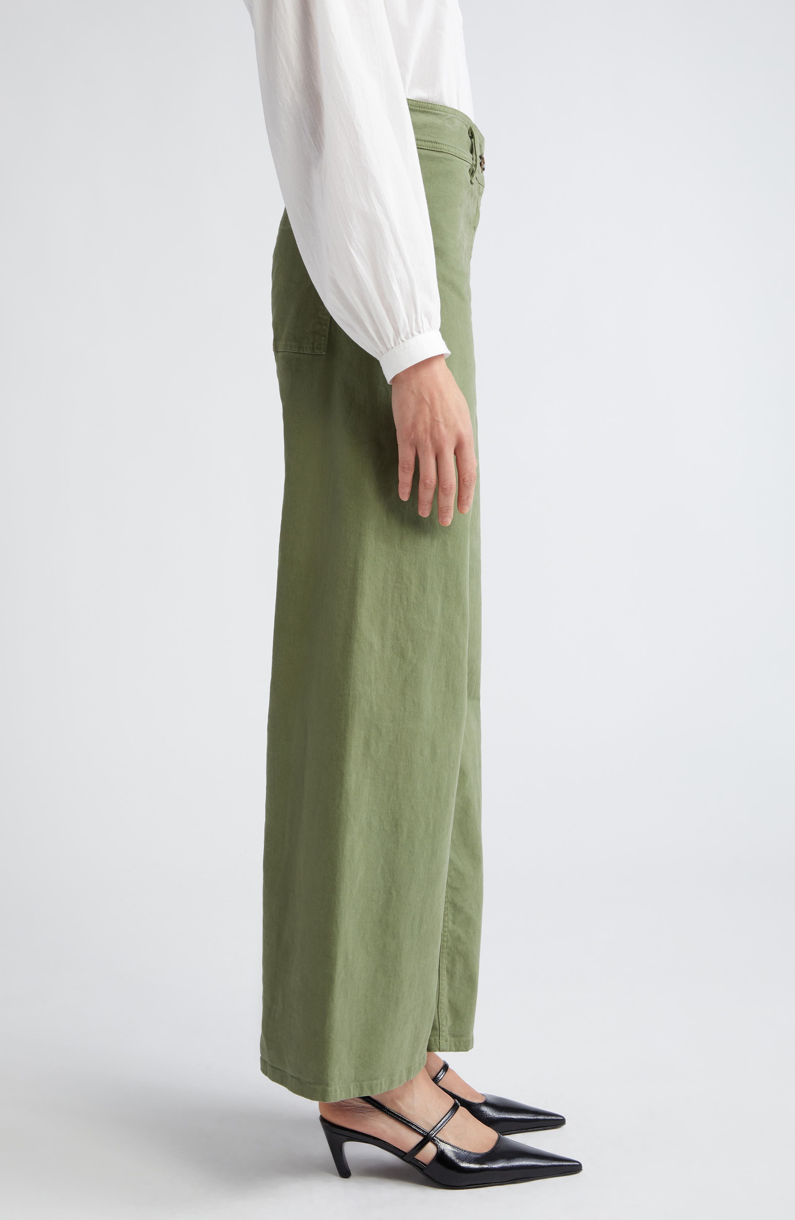 Megan Wide Leg Pants - 4