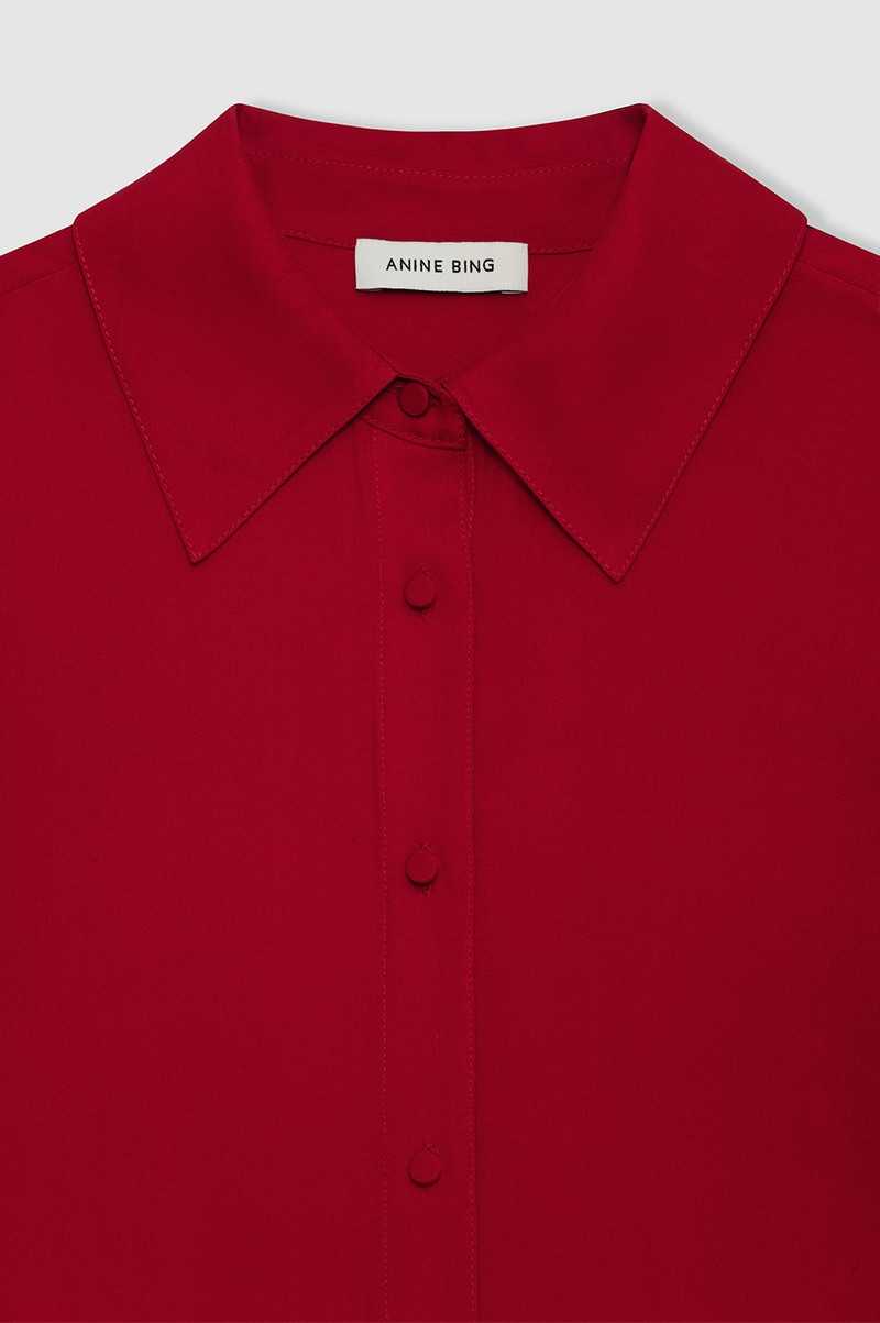Bridget Shirt - Scarlet Red 4