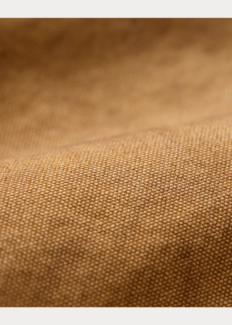 Corduroy-Collar Canvas Jacket 7